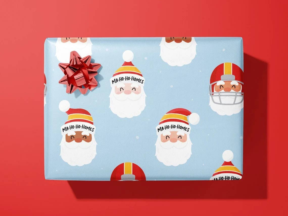 Kansas City Football Mahomes Gift Wrap - Single Sheet