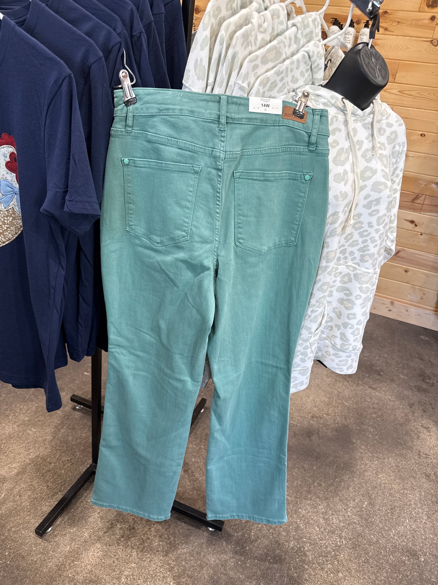 Judy Blue Feeling Blue Straight Jeans