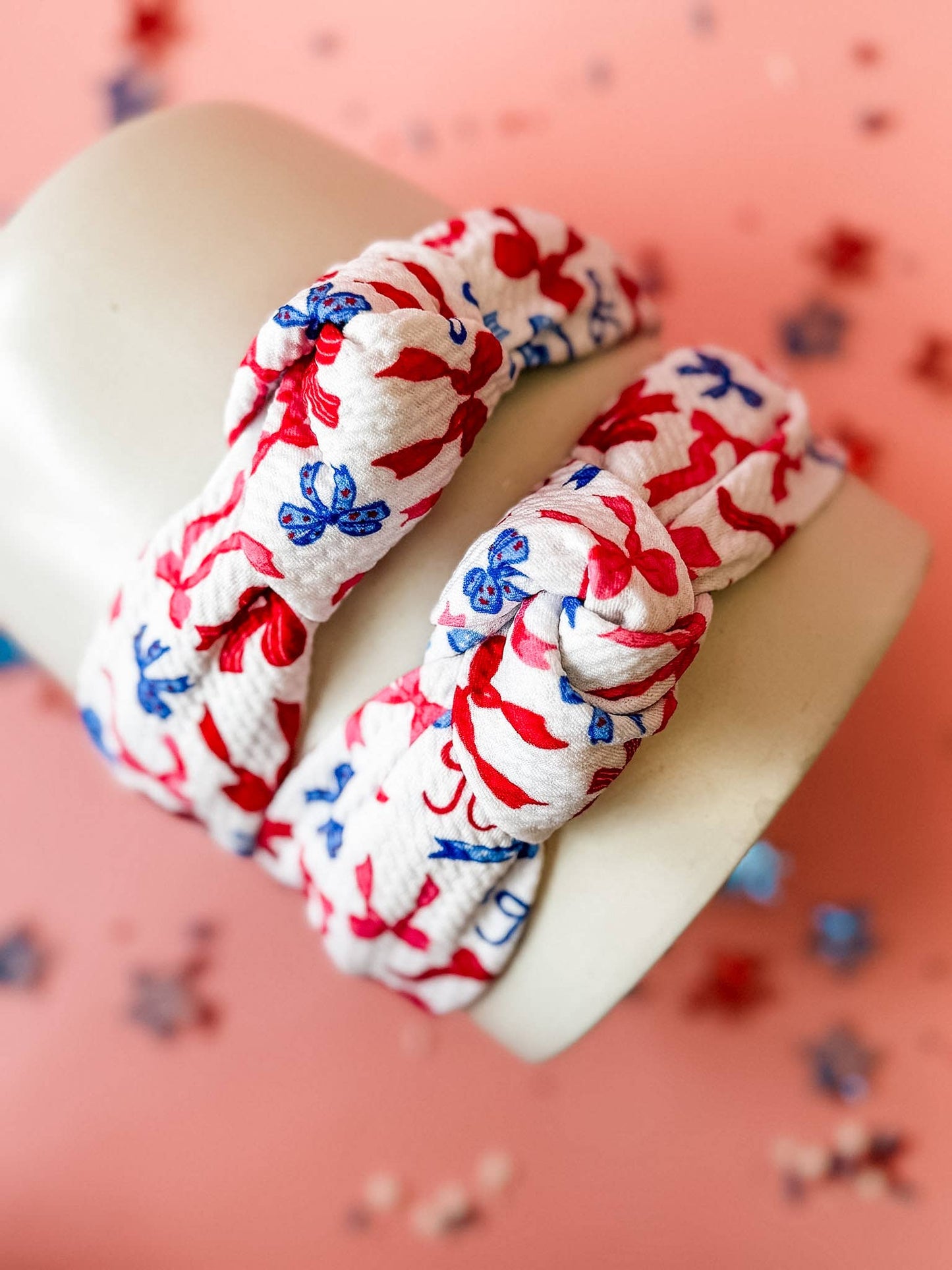 Patriotic Pretty Structured Headband • 2 Prints