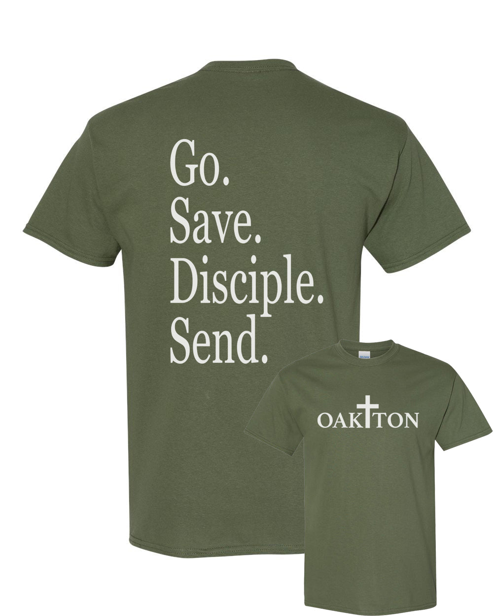 Oakton Military Green T-Shirt