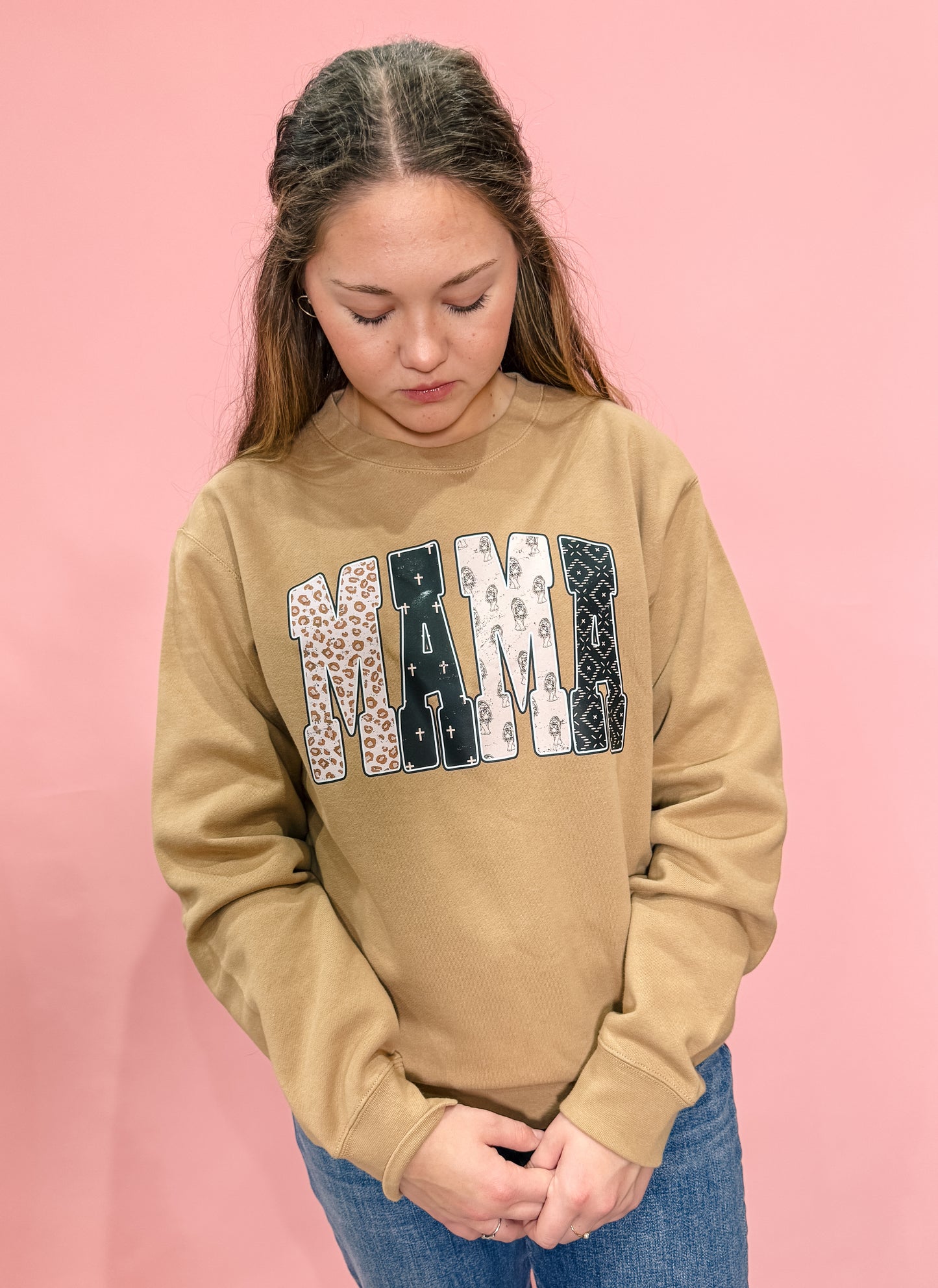 Mama Western Crewneck