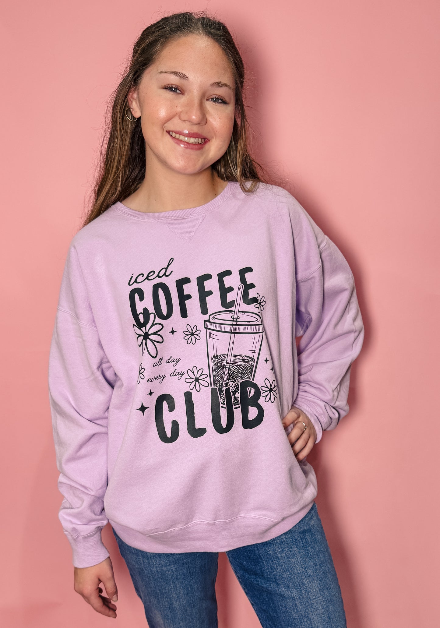 Iced Coffee Club Crewneck