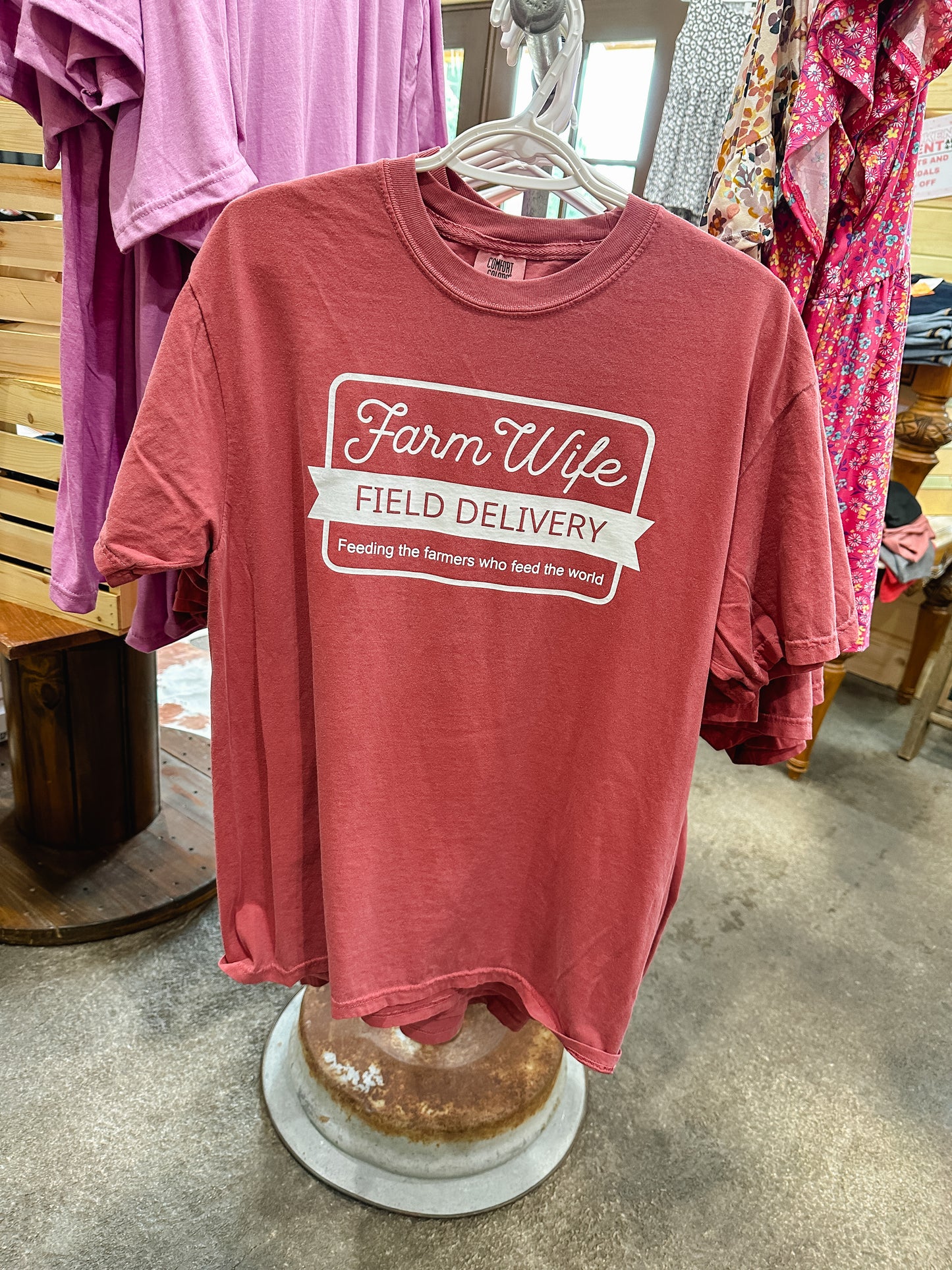 Farm Wife Field Delivery Tee