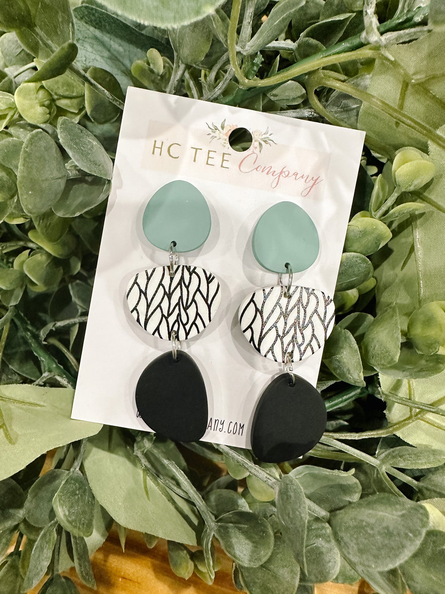Burning Blue Earrings