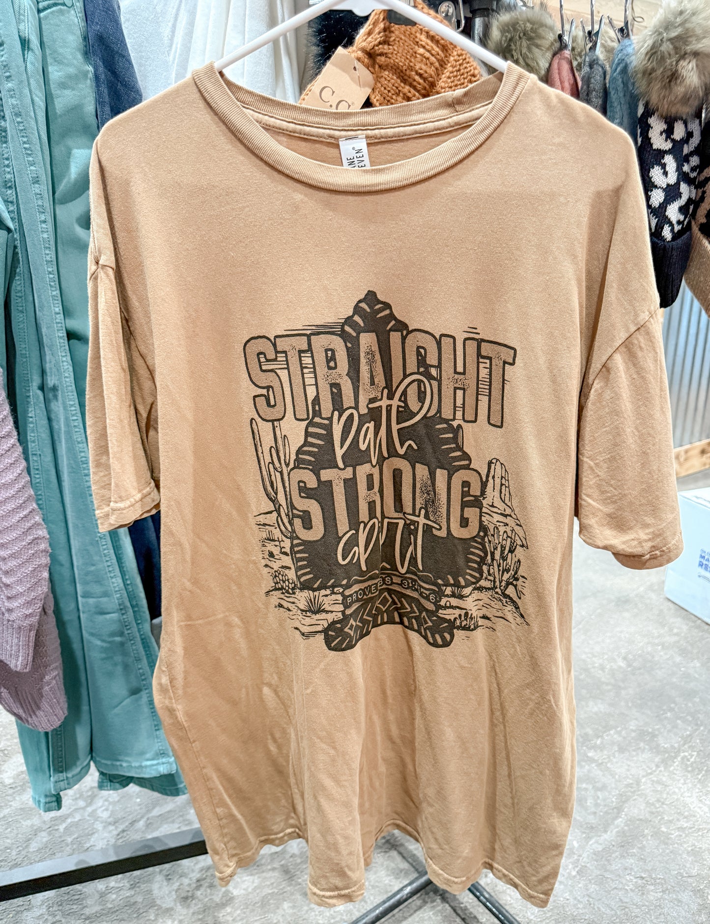 Straight Path Strong Spirit Tee