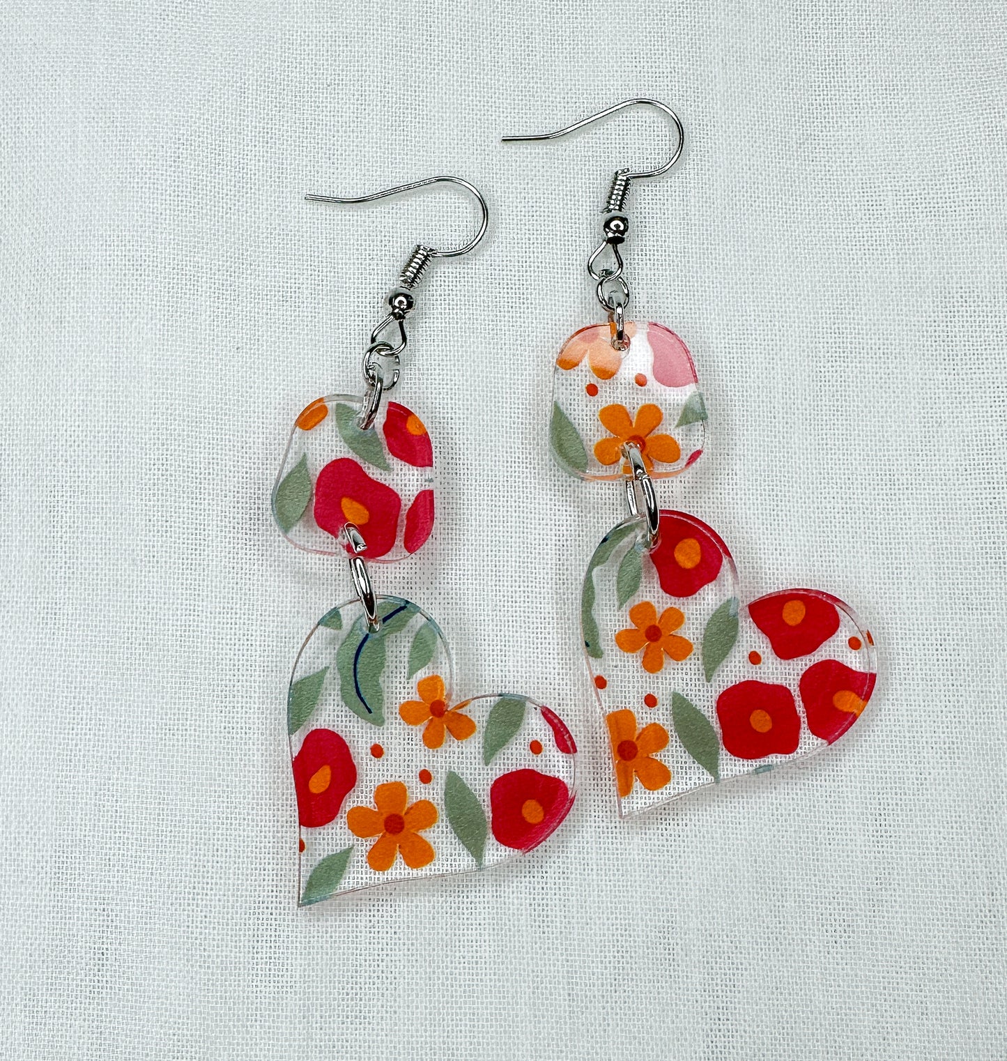 Heart of Flowers Earrings