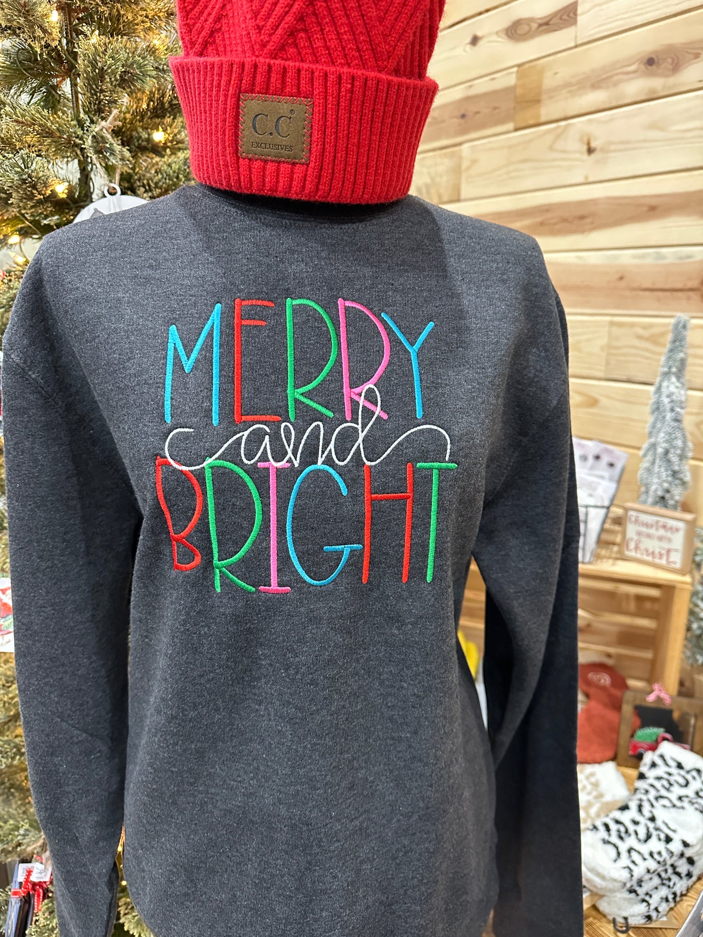 Merry & Bright Crewneck