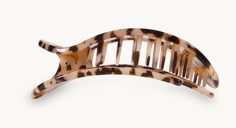 Blonde Tortoise- Teleties Flat Clip