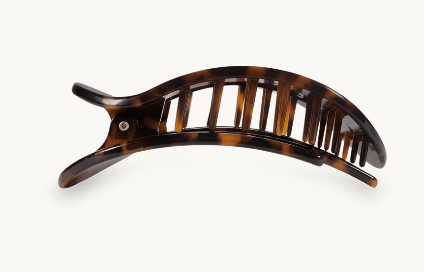 Tortoise- Teleties Flat Clip