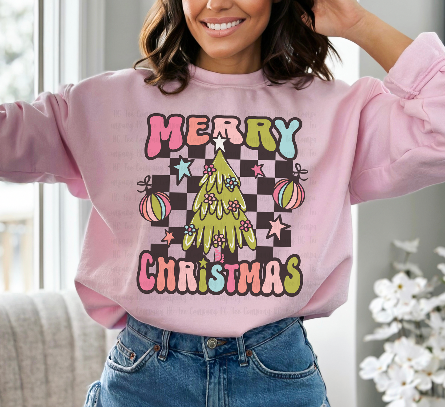 Merry Christmas Retro - Made to Order