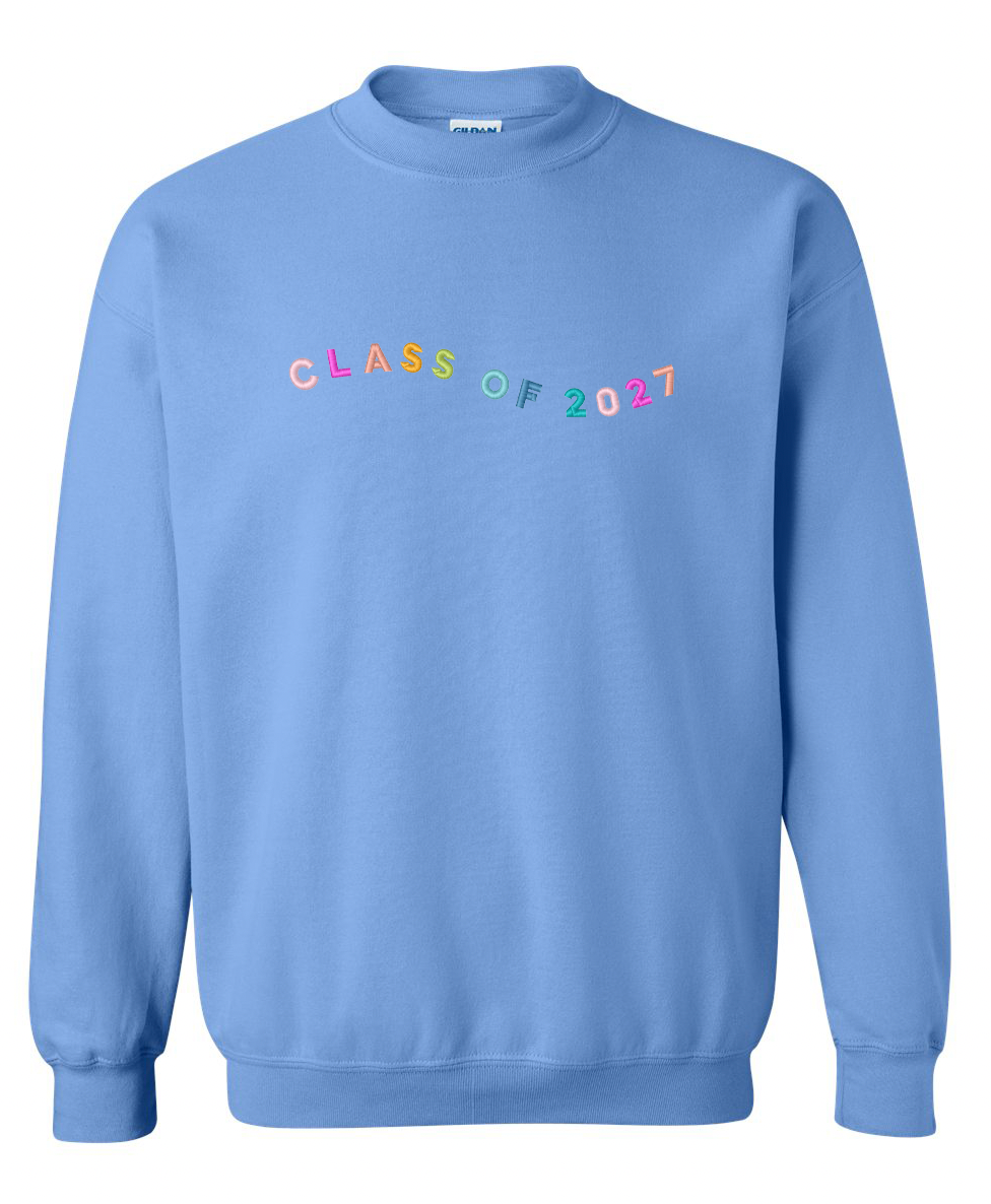 Class of 2027 Crewneck Blue