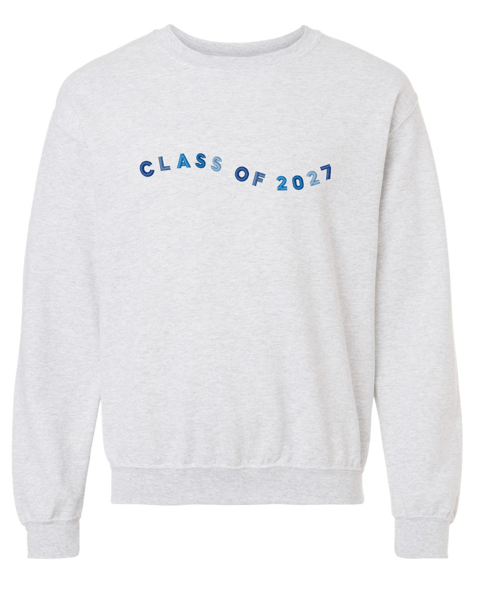Class of 2027 Crewneck Ash