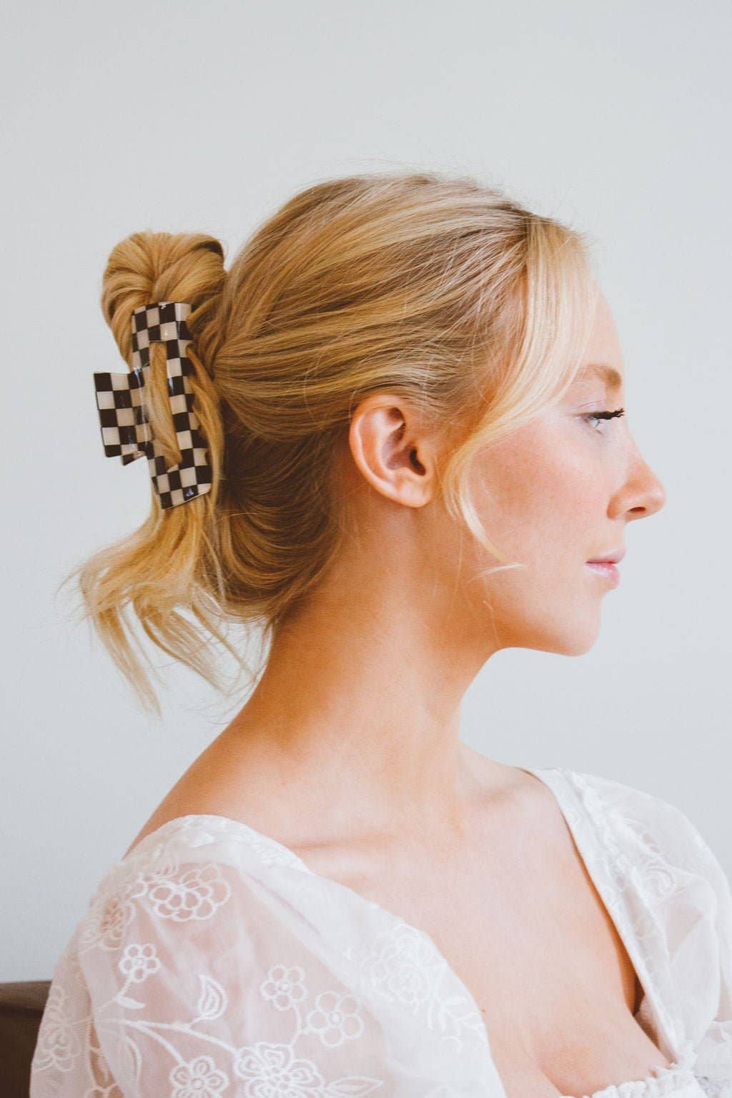 Rad Checkered Claw Clip