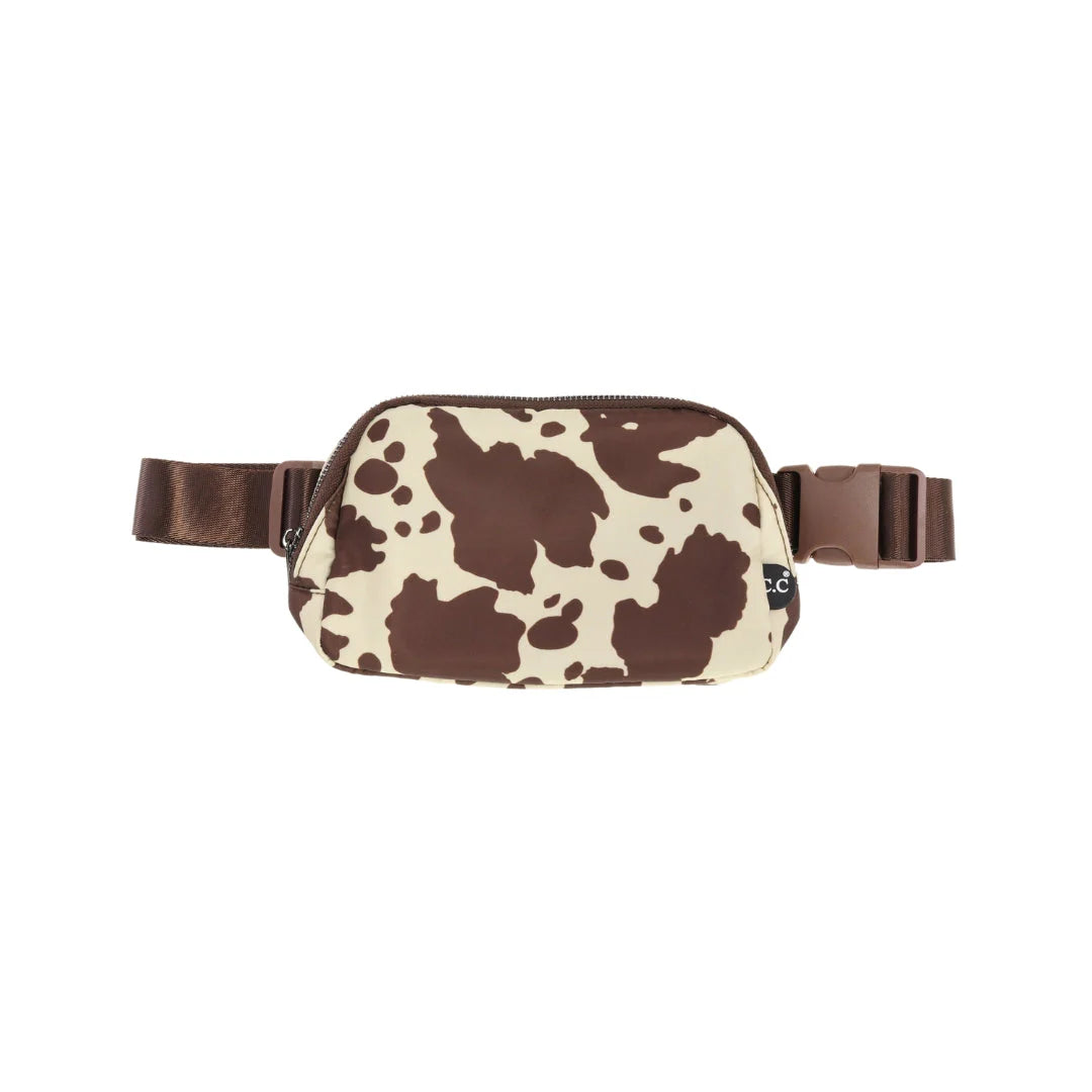 Cow Print CC Belt Bag BGS4374