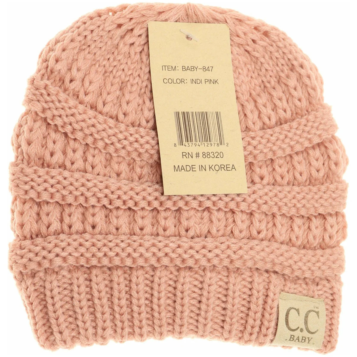 Baby Solid CC Beanie