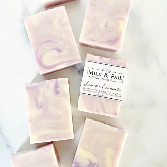 Lavender Chamomile Goat Milk Soap