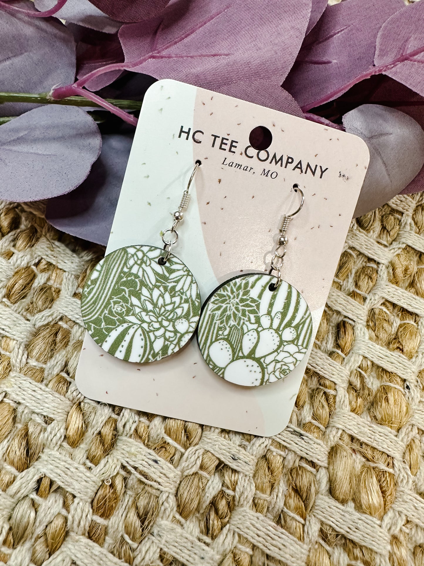 Cactus Blossom Earrings