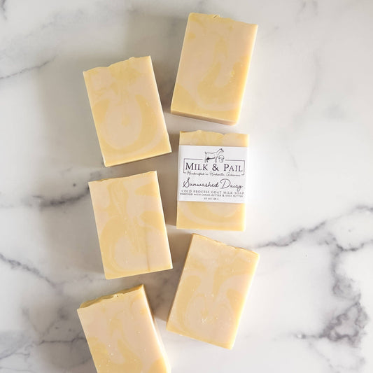Sunwashed Daisy Goat Milk Soap