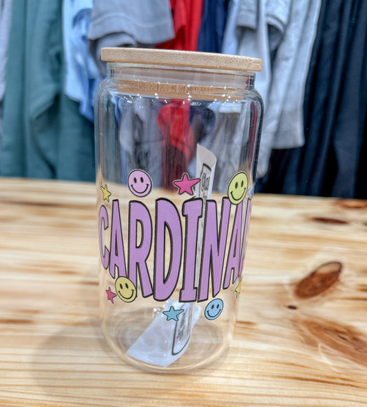 Cardinals Glass Cups