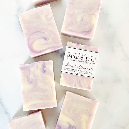 Lavender Chamomile Goat Milk Soap Bar