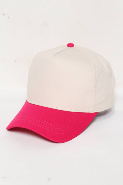 5 Panel Two-Tone Caps