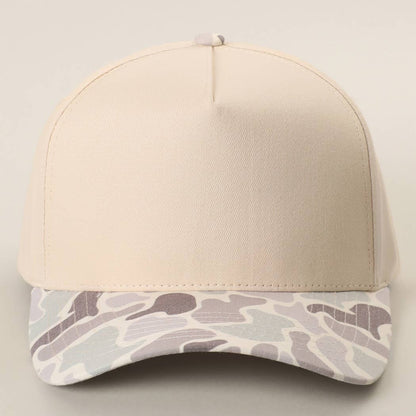DUCK CAMO TRUCKER HAT
