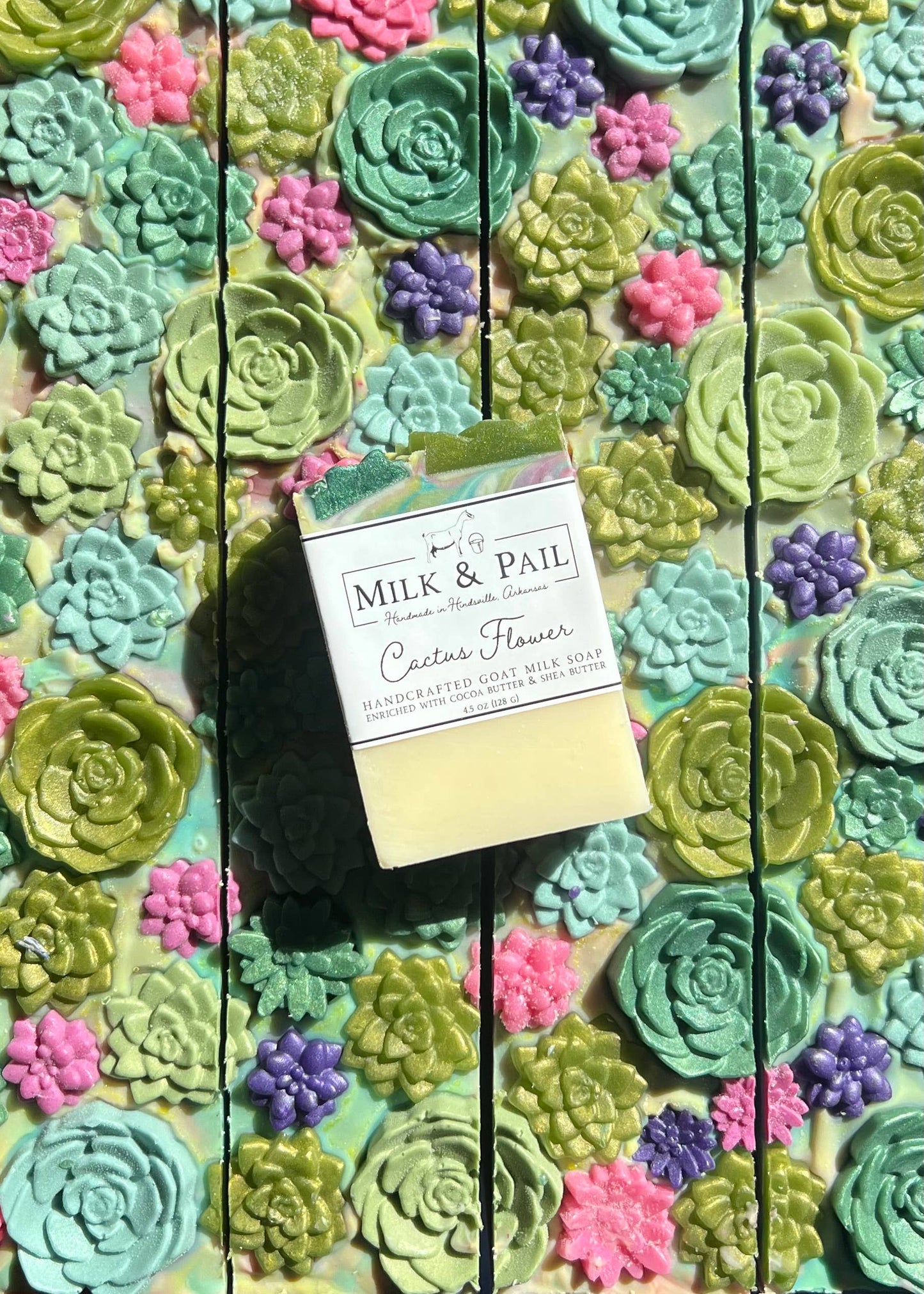 Cactus Flower Goat Milk Soap Bar