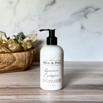Spearmint Eucalyptus Goat Milk Lotion
