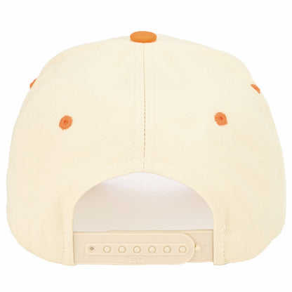 C.C Check Board Pattern Print Two Tone Canvas Trucker Hat