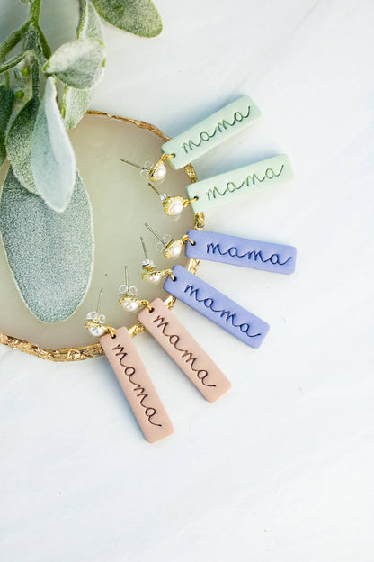 Mama Earrings - Mother's Day Earrings - Mom - Mama