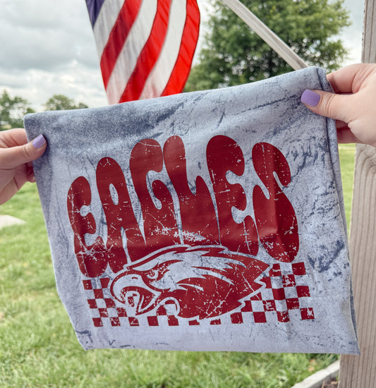 Joplin Eagles Navy Dyed Tee