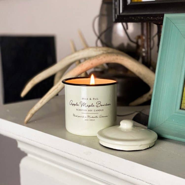 Apple Maple Bourbon Soy Candle