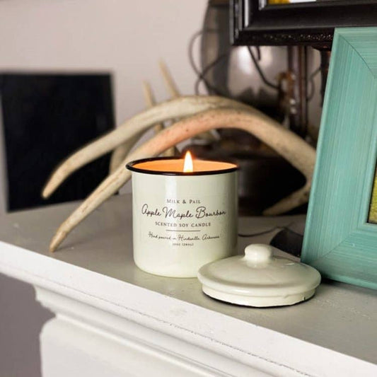 Apple Maple Bourbon Soy Candle