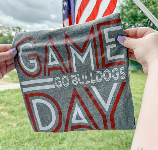 Game Day Bulldogs Tee