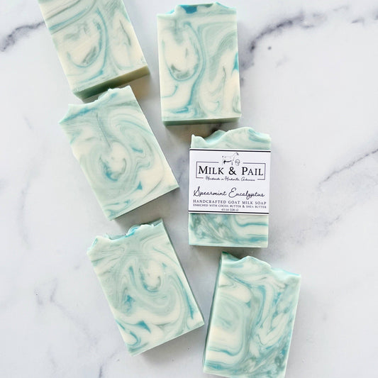 Spearmint Eucalyptus Goat Milk Soap