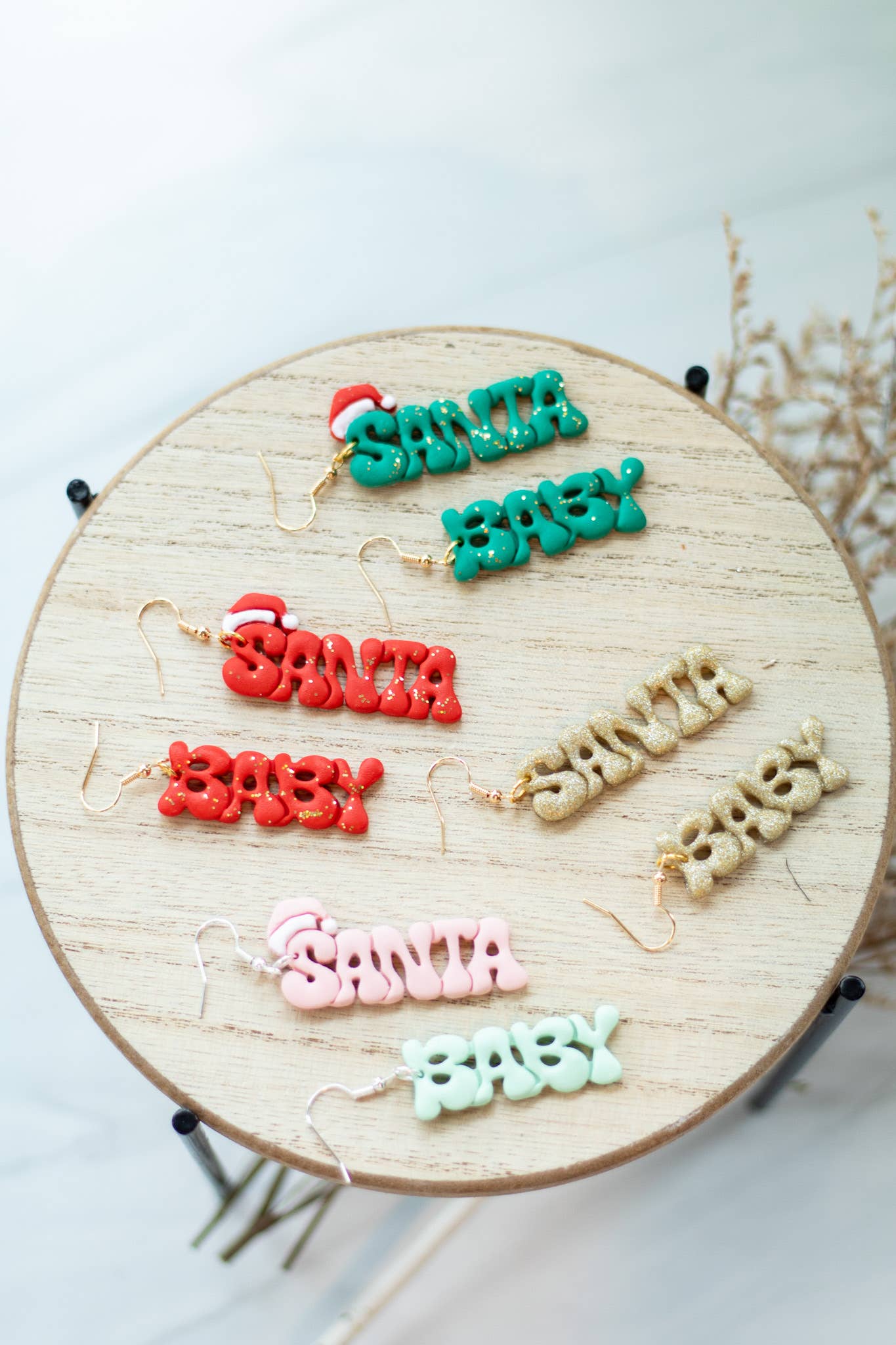 Santa Baby Dangles