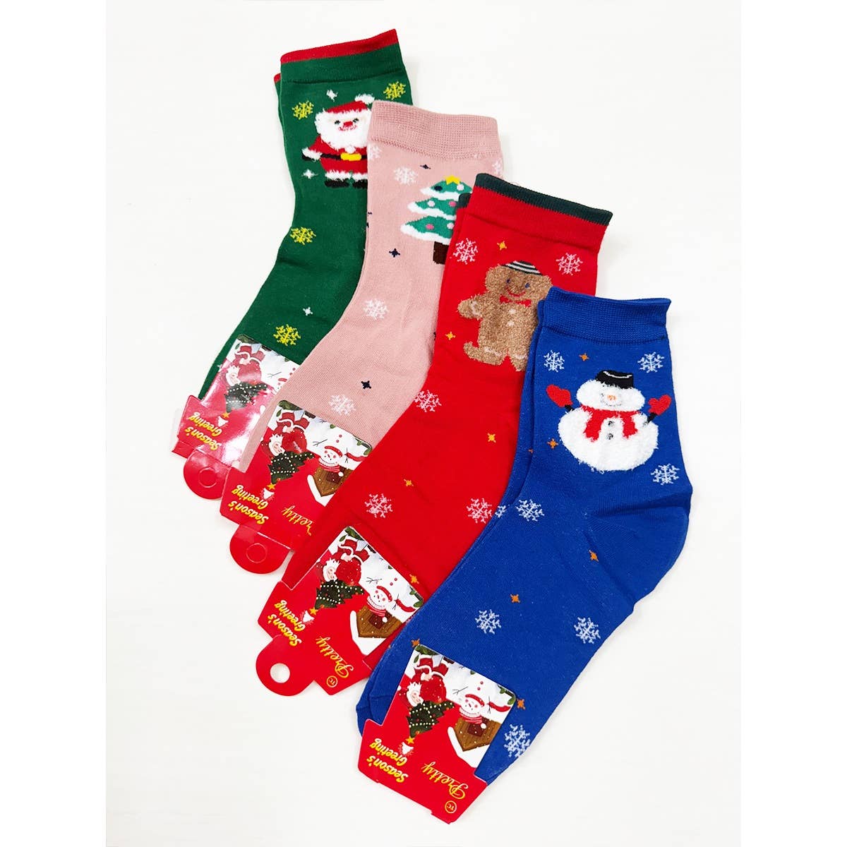 Cute Christmas Theme Cozy Socks