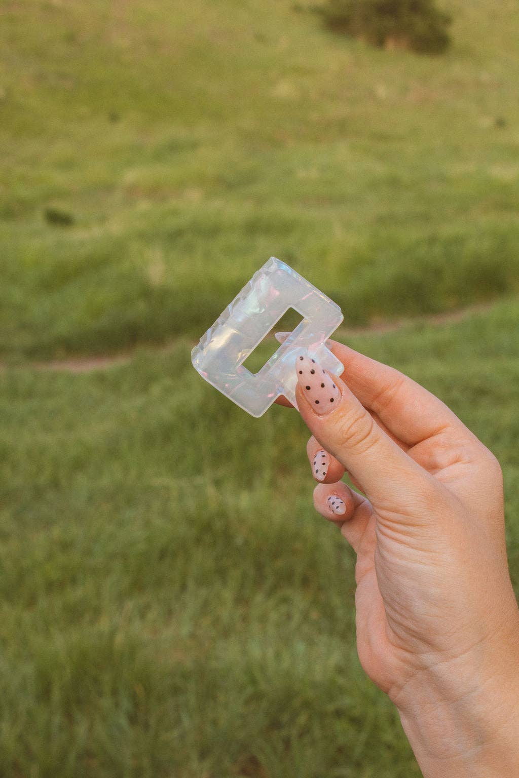 Small Rectangle Claw Clip