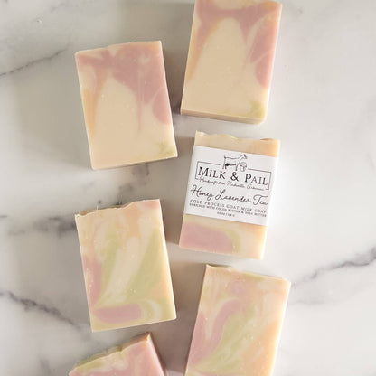 Honey Lavender Tea Goat Milk Soap