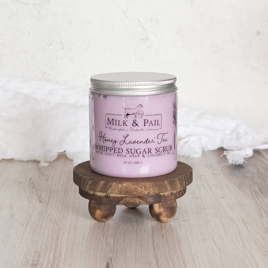 Honey Lavender Tea Whipped Sugar Scrub