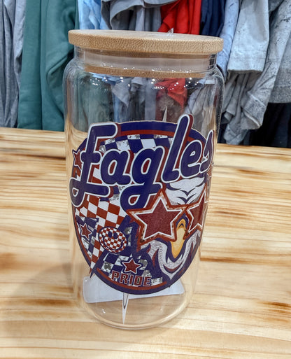 Eagles Glass Cup