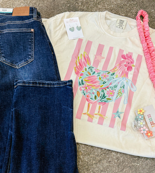 Blooming Hen Tee