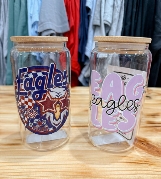 Eagles Glass Cup