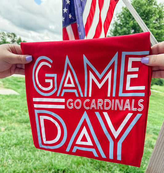 Game Day Cardinals Tee