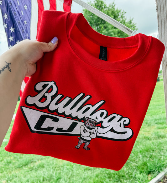 CJ Bulldog Swish Crewneck