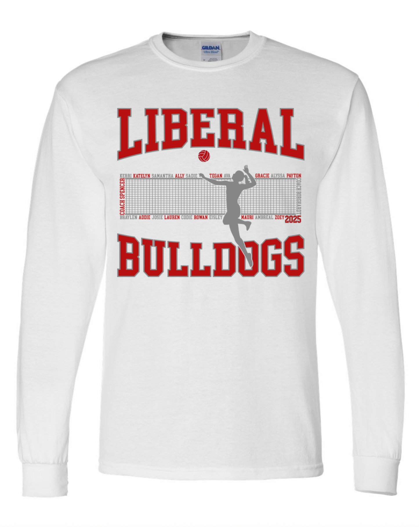 Liberal VB 2025 Gildan Long Sleeve Adult, Youth, and Toddler