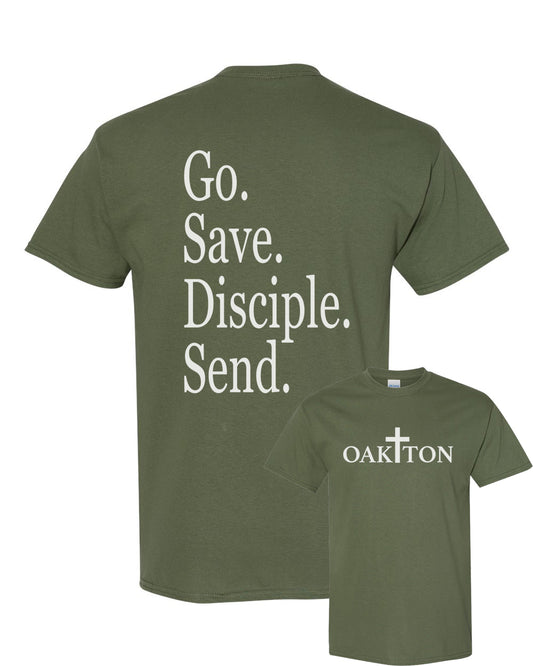 Oakton Military Green T-Shirt