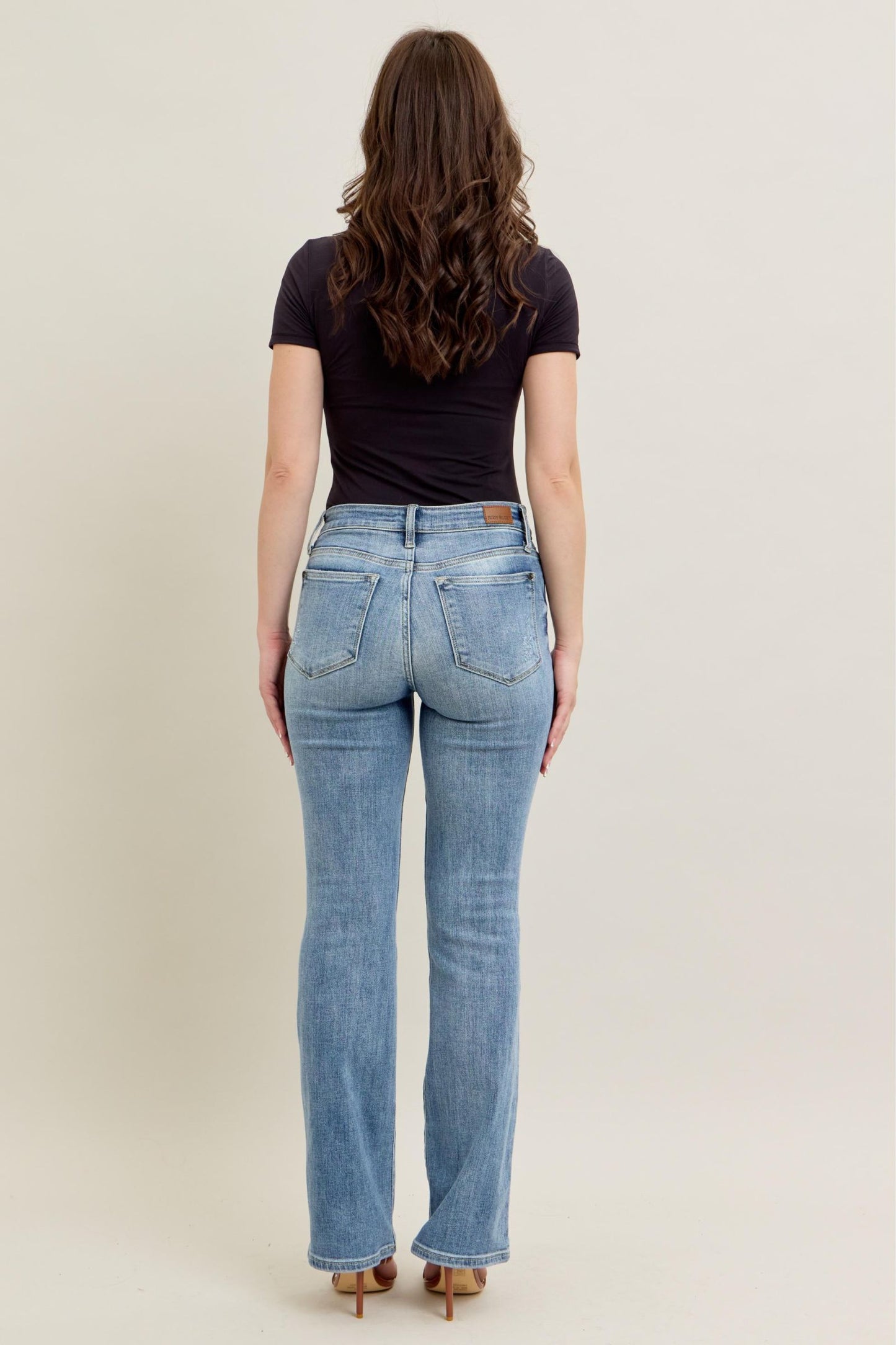 Judy Blue Mid-Rise Bootcut Jeans Regular & Plus