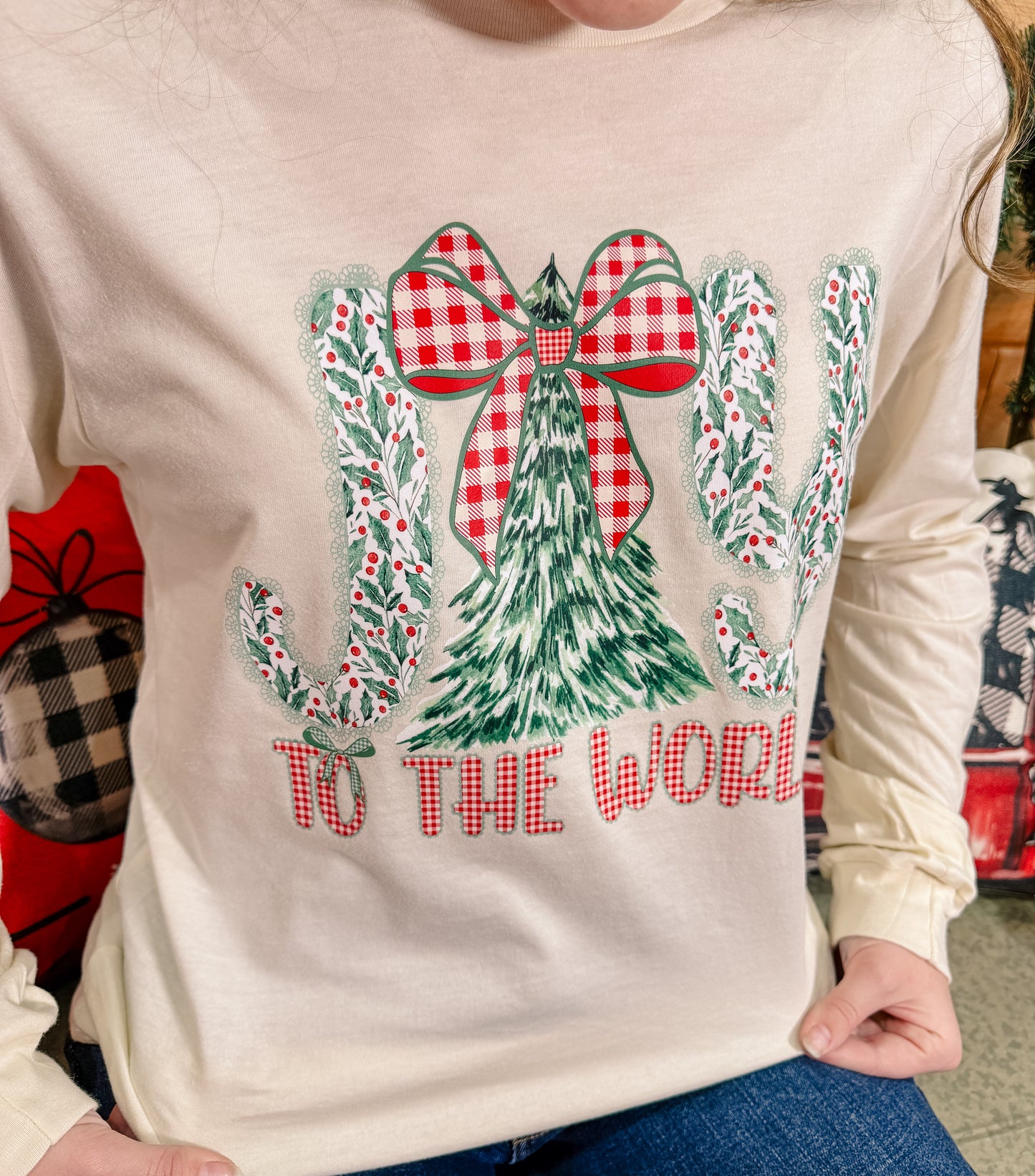 Joy to the World Long Sleeve Tee