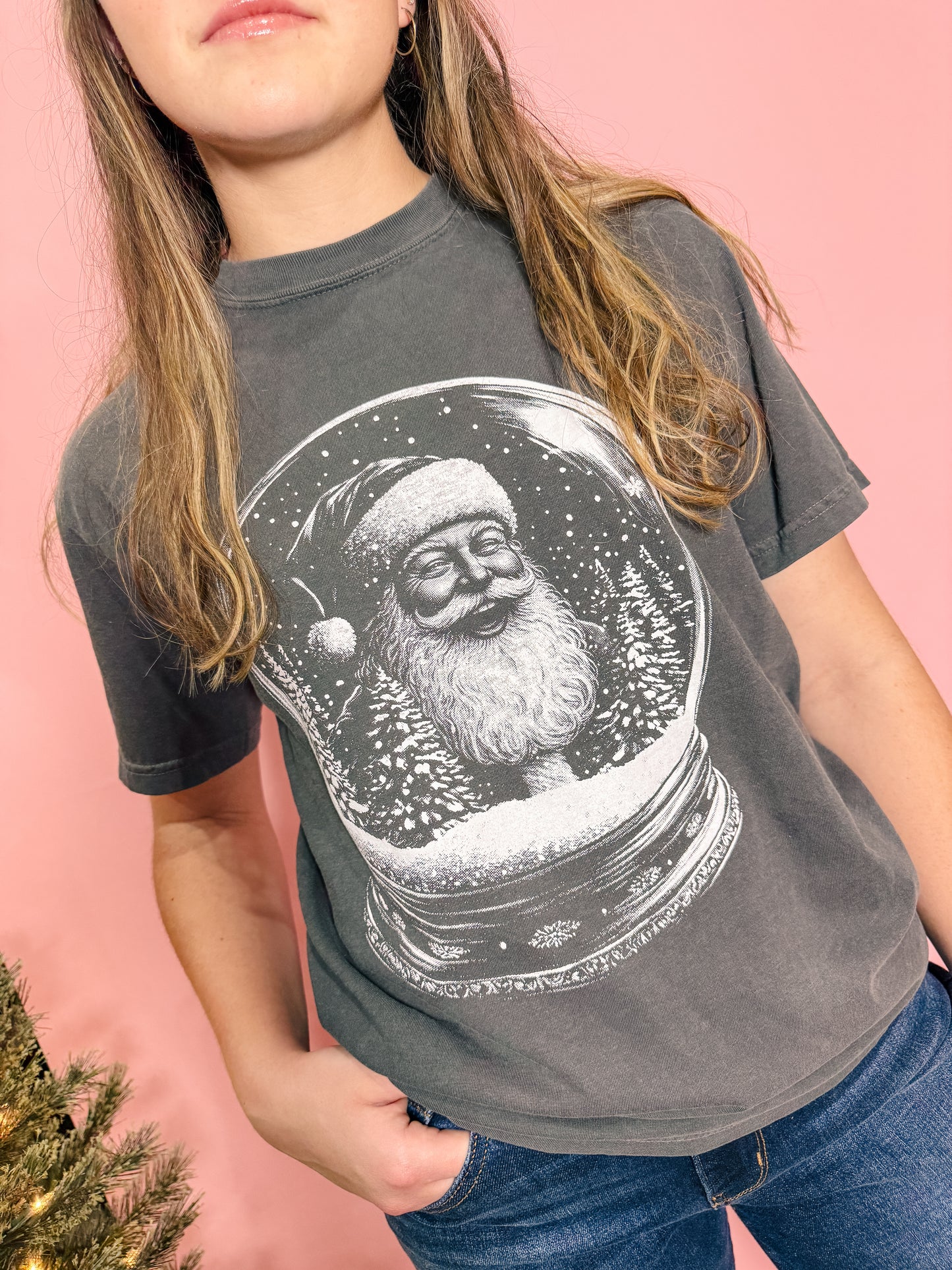 Vintage Santa Tee